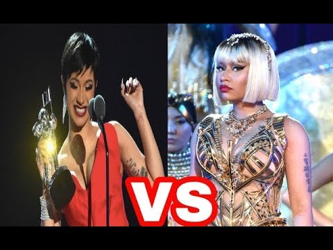 CARDI B VS NICKI MINAJ AT VMAS 2018
